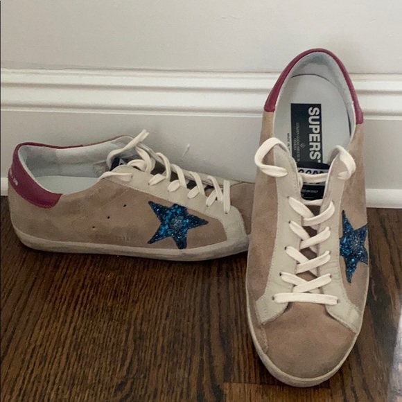 golden goose desert suede
